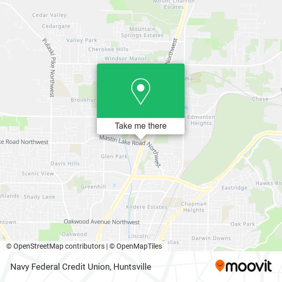 Mapa de Navy Federal Credit Union