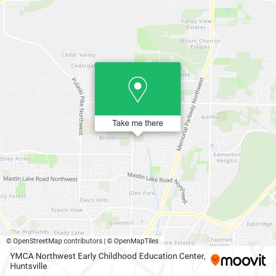YMCA Northwest Early Childhood Education Center map