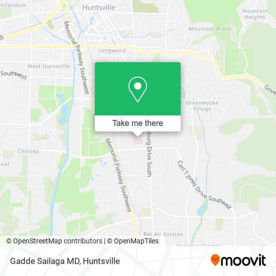 Mapa de Gadde Sailaga MD