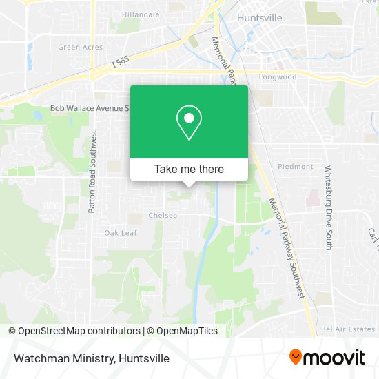 Watchman Ministry map