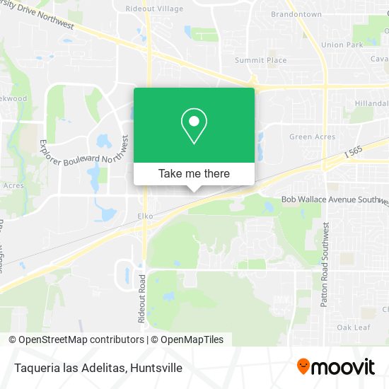 Mapa de Taqueria las Adelitas
