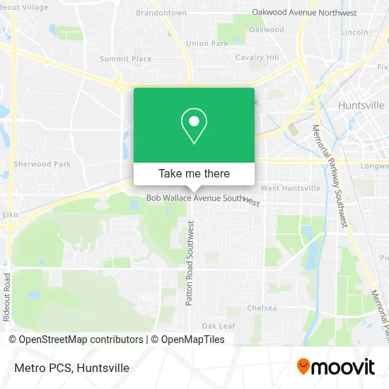 Metro PCS map