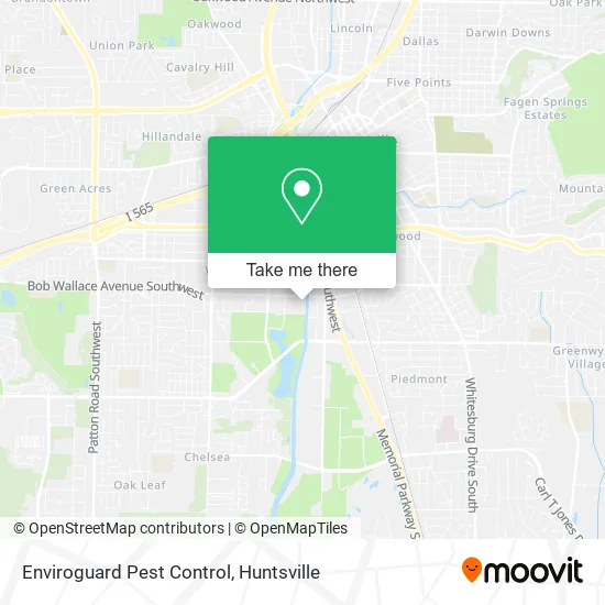 Enviroguard Pest Control map