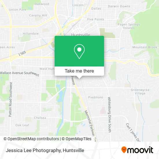 Mapa de Jessica Lee Photography