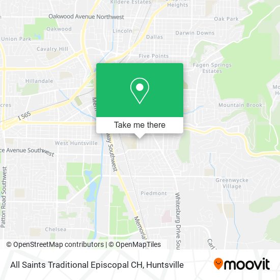 Mapa de All Saints Traditional Episcopal CH