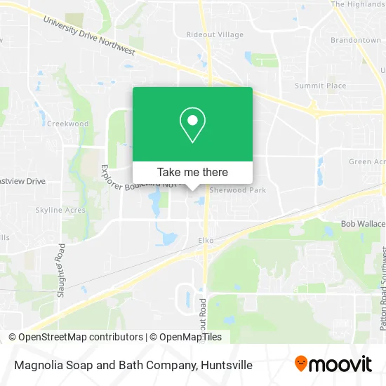 Magnolia Soap and Bath Company map