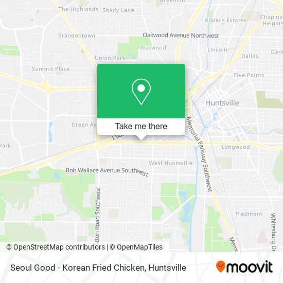 Seoul Good - Korean Fried Chicken map