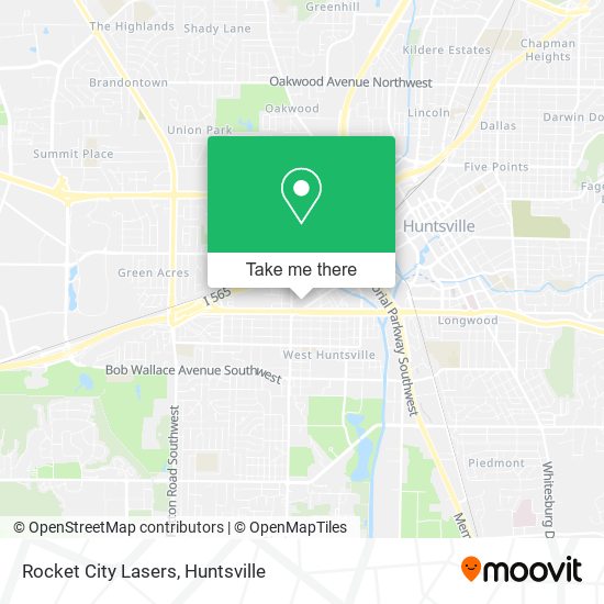Mapa de Rocket City Lasers