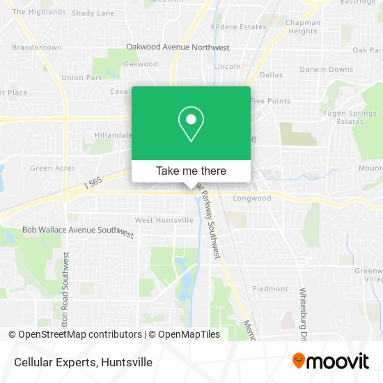 Mapa de Cellular Experts