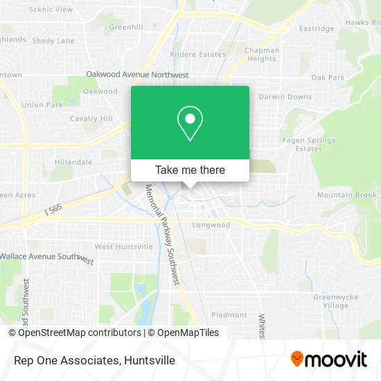 Mapa de Rep One Associates