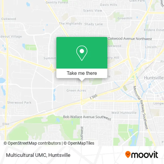 Multicultural UMC map