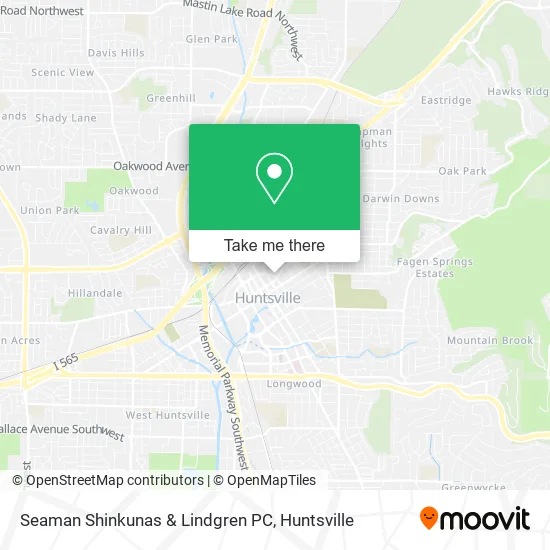 Seaman Shinkunas & Lindgren PC map