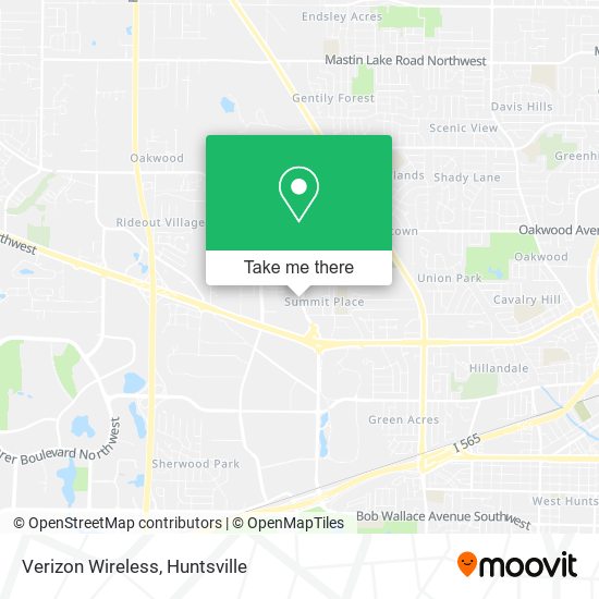 Verizon Wireless map