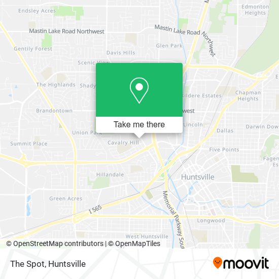 Mapa de The Spot