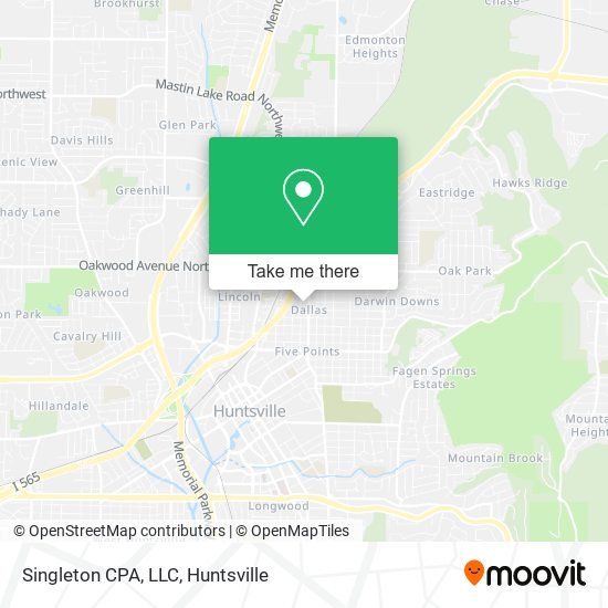 Mapa de Singleton CPA, LLC