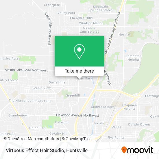 Mapa de Virtuous Effect Hair Studio