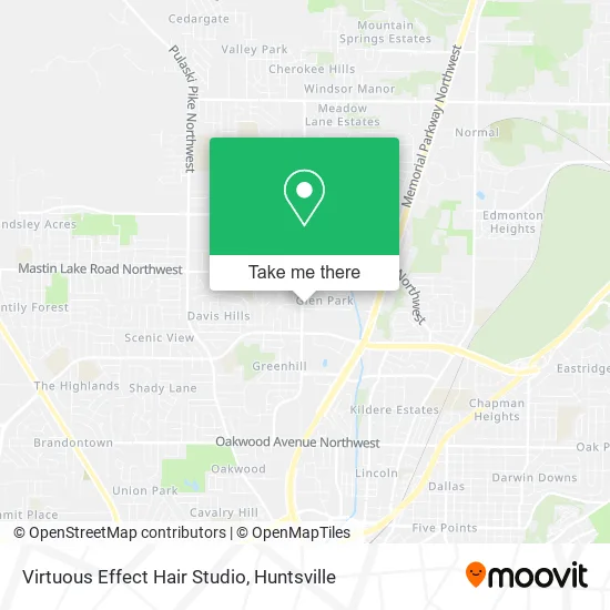 Mapa de Virtuous Effect Hair Studio