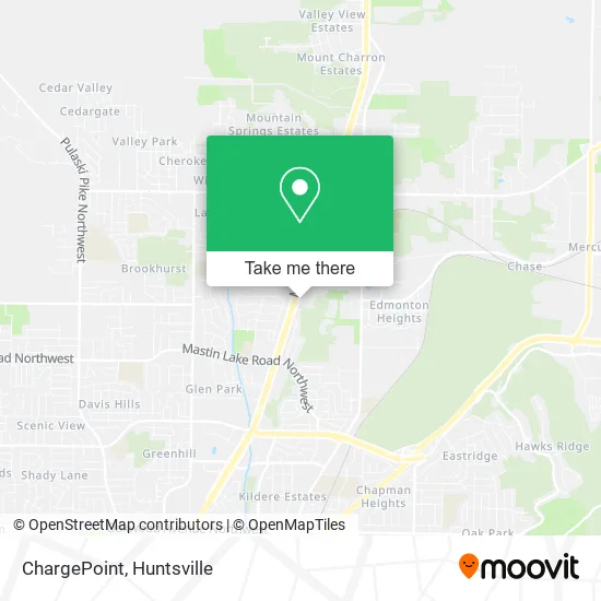 ChargePoint map