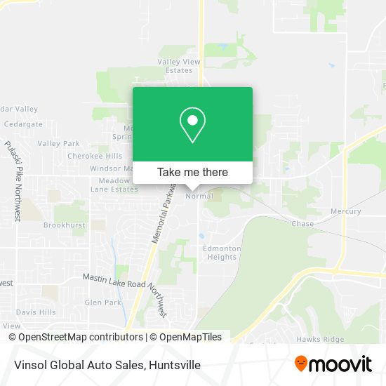 Vinsol Global Auto Sales map