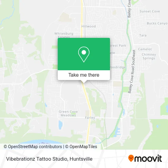 Vibebrationz Tattoo Studio map