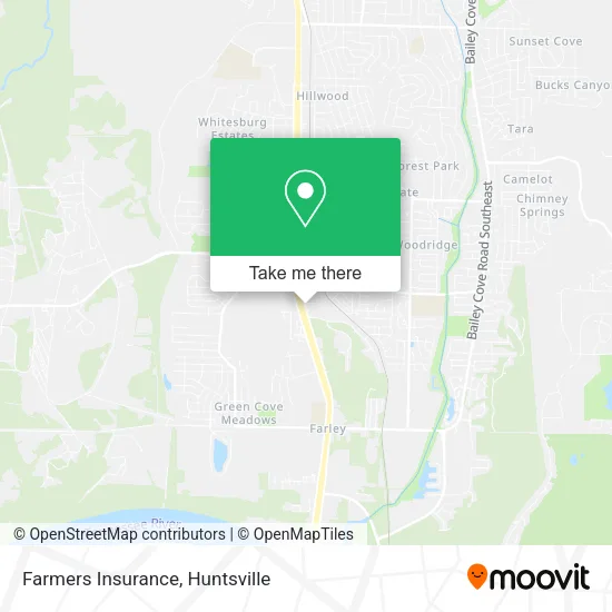 Farmers Insurance map