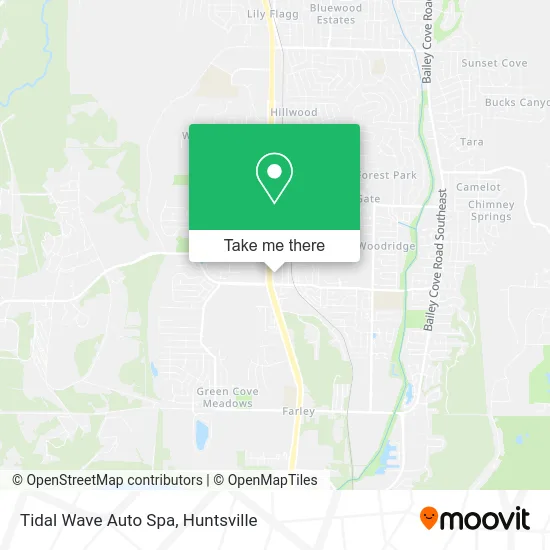 Mapa de Tidal Wave Auto Spa