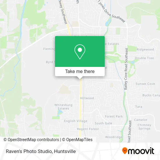 Raven's Photo Studio map