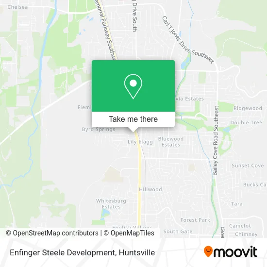Enfinger Steele Development map