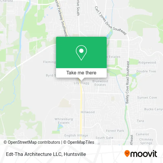 Edt-Tha Architecture LLC map