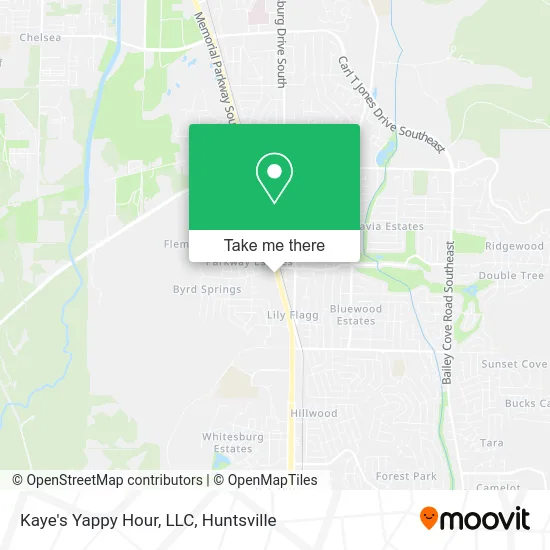 Kaye's Yappy Hour, LLC map