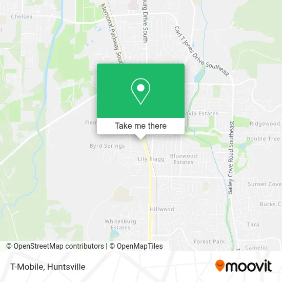 T-Mobile map