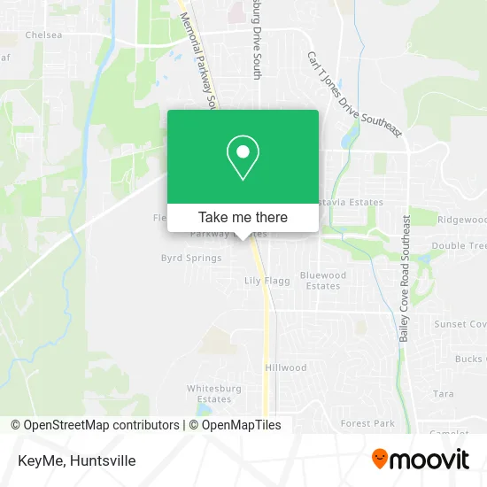 KeyMe map