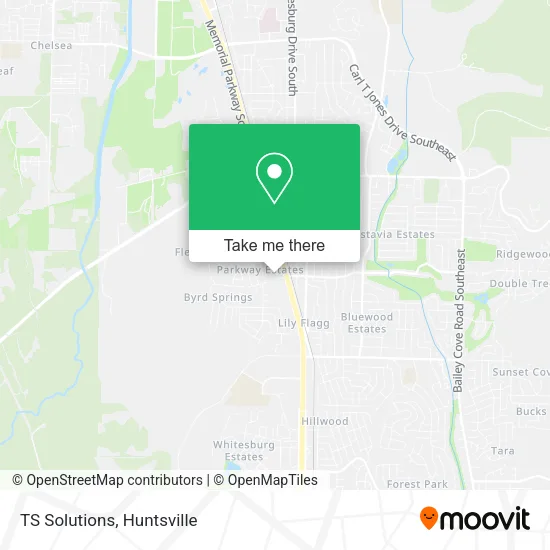 TS Solutions map