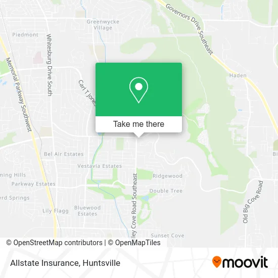 Allstate Insurance map