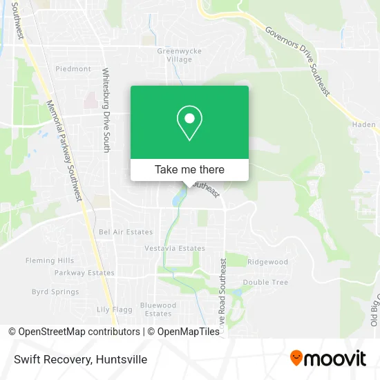 Swift Recovery map