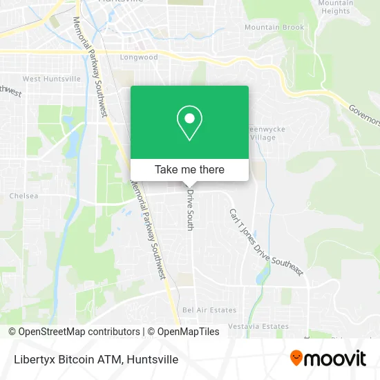 Libertyx Bitcoin ATM map
