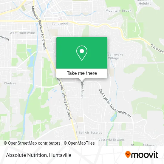 Absolute Nutrition map