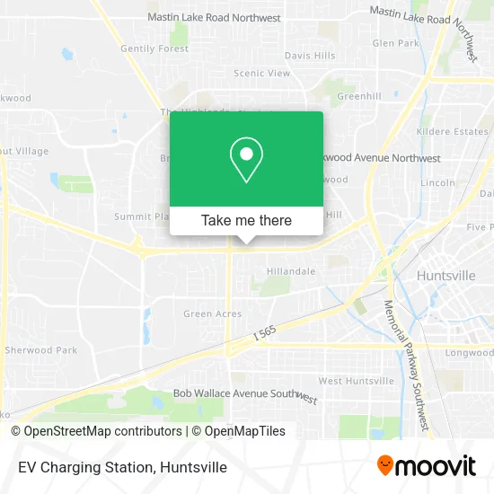 EV Charging Station map