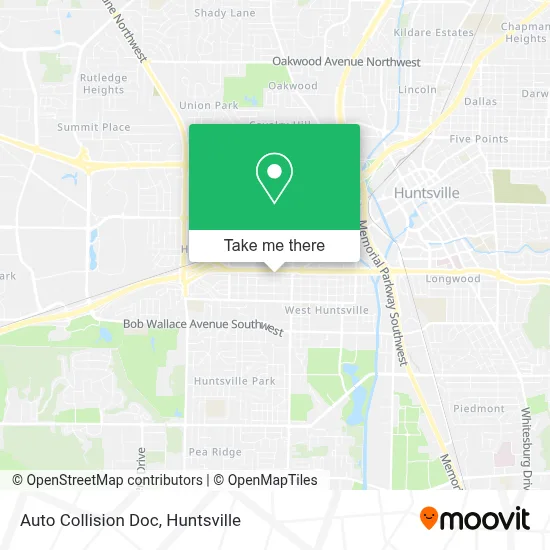 Auto Collision Doc map