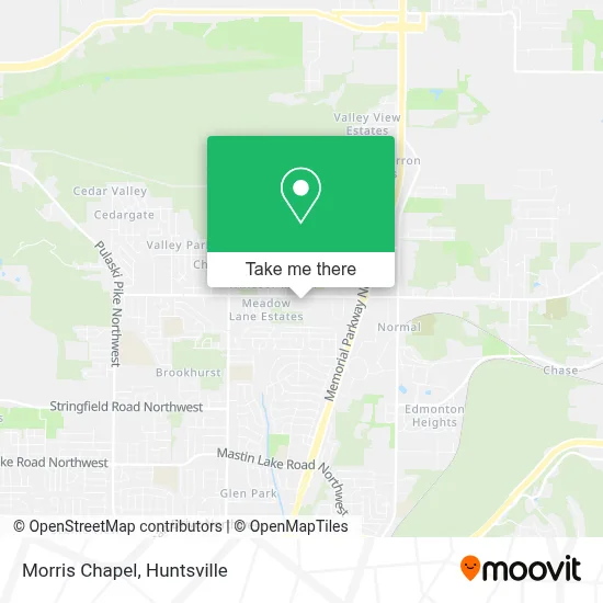 Morris Chapel map