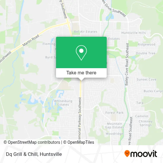 Dq Grill & Chill map