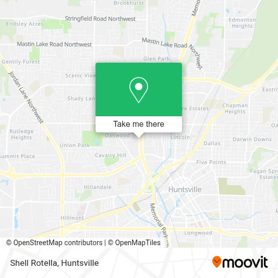 Shell Rotella map