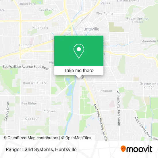 Ranger Land Systems map