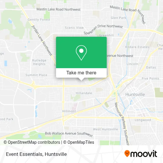 Event Essentials map
