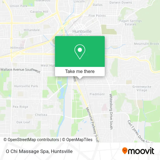 O Chi Massage Spa map