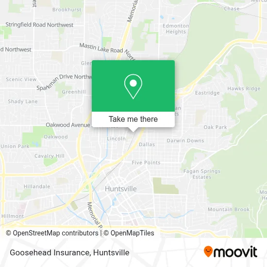 Goosehead Insurance map