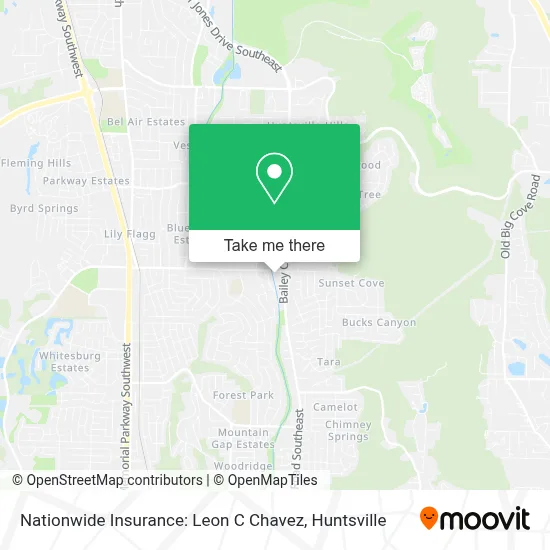 Nationwide Insurance: Leon C Chavez map