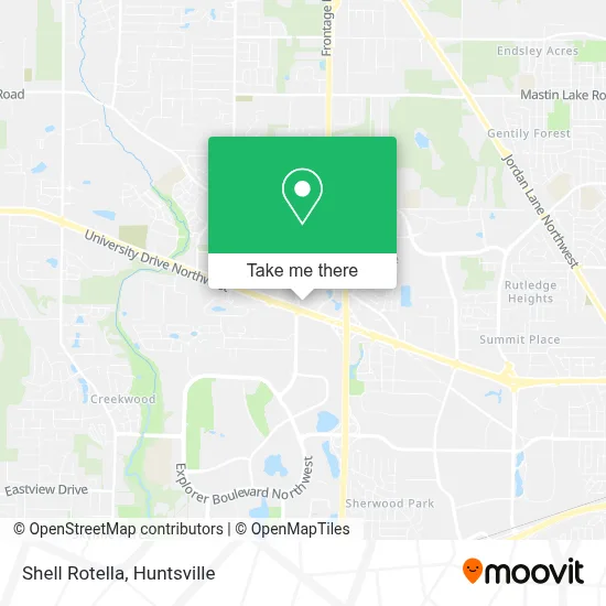 Shell Rotella map