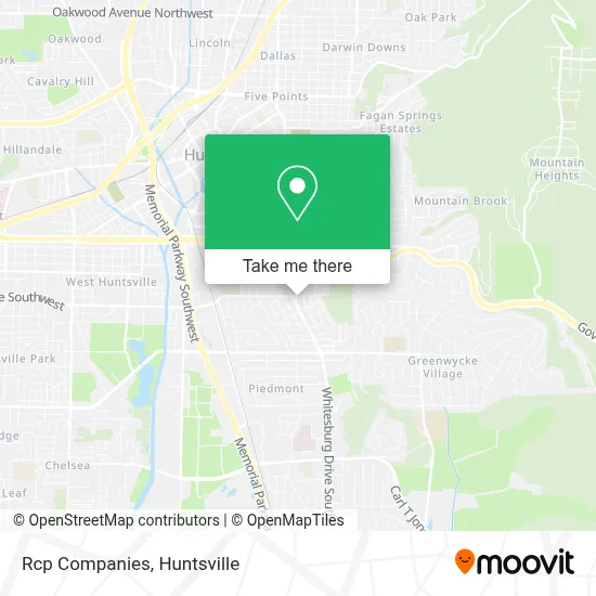 Rcp Companies map
