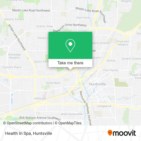 Health In Spa map